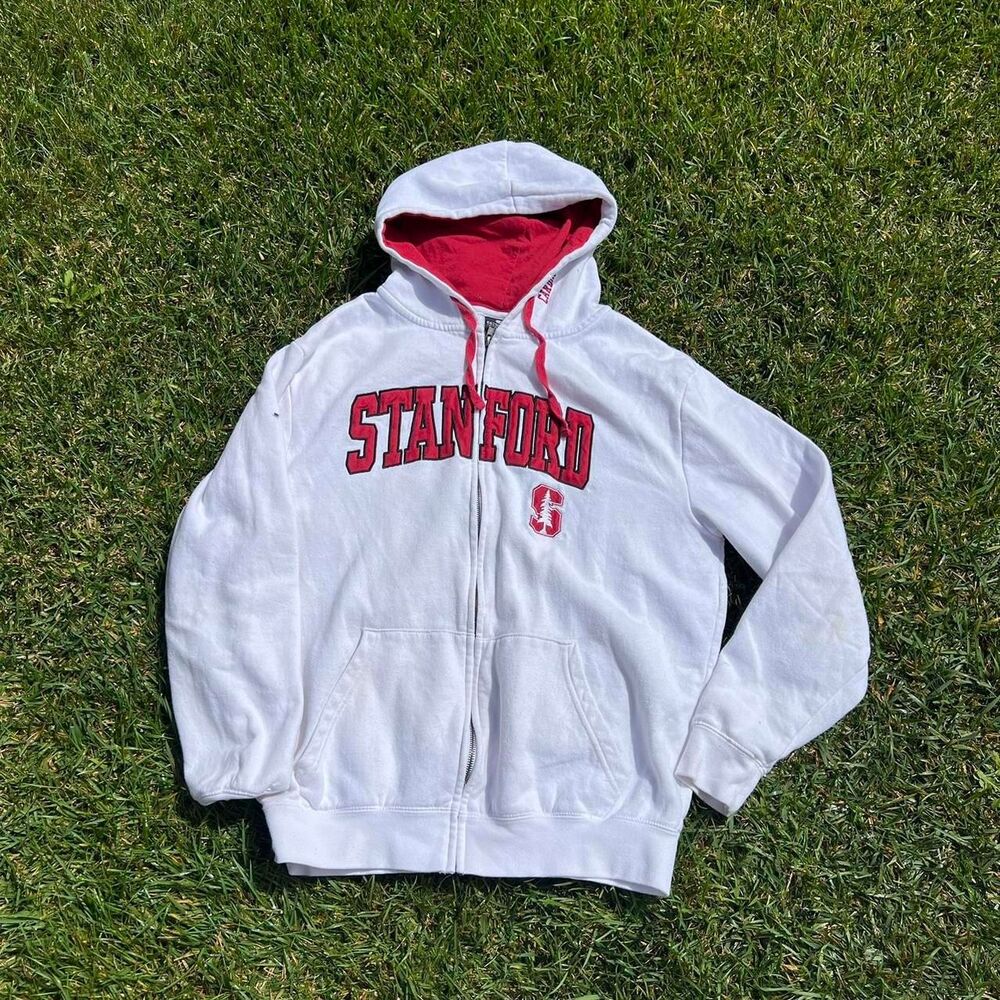 Stanford Ivy League Zip up hoodie mens size L Large